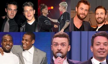 Jaw-dropping Hollywood bromances will leave you in awe