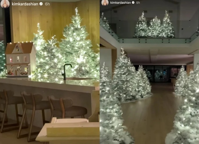 Inside Kim Kardashians enchanting holiday makeover at home