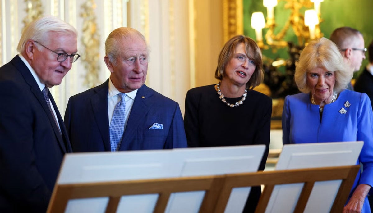 King Charles bids farewell to President Frank-Walter Steinmeier with royal Christmas surprise