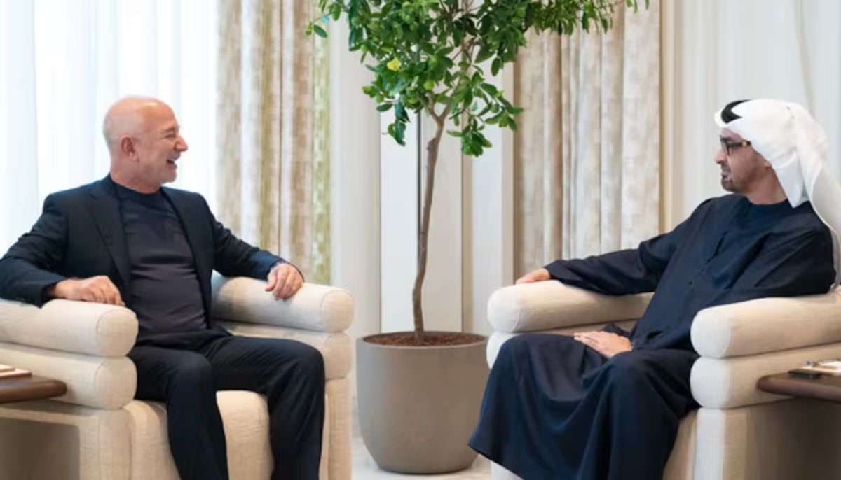 Amazon’s Jeff Bezos meets UAE president during official visit