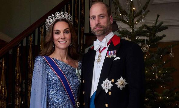 Kate Middleton’s Cinderella-inspired look outshines Prince William at Windsor banquet