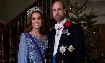 Kate Middleton’s Cinderella-inspired look outshines Prince William at Windsor banquet