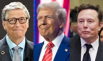 Donald Trump, Elon Musk and Bill Gates hit with $310m trafficking lawsuit