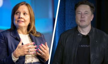 GM CEO says she told Biden Tesla and Musk deserve more EV credit