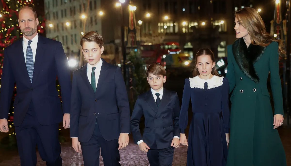 Prince George delights fans with sweet matching moment with Kate Middleton