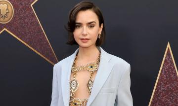 Lily Collins rocks bold outfit ahead of 'Emily in Paris' Season 5 release