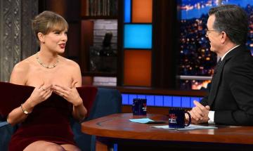 Taylor Swift, Stephen Colbert team up for surprise TikTok