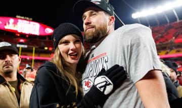 Taylor Swift showcases love for Travis on 'The Late Show with Stephen Colbert'