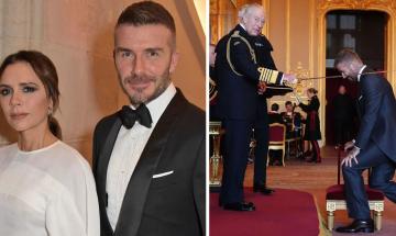 Victoria Beckham shares emotional reaction to David Beckham being knighted by King Charles