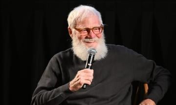 David Letterman says he’s ‘grateful’ to be off TV in Trump era