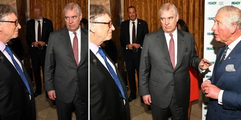 Left: Photograph published on December 12; Right: Original photograph featuring King Charles Sources: Getty via House Oversight Committee/Dominic Lipinski-WPA Pool/Getty