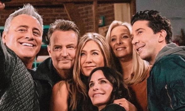 ‘Friends’ stars reunite for charity artwork in tribute to Matthew Perry