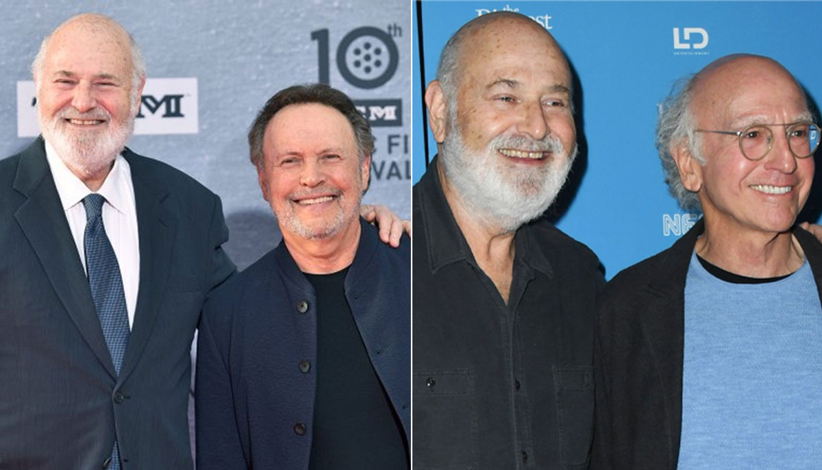 Billy Crystal, Larry David among the first celebrity acquaintances spotted at Rob Reiner’s residence