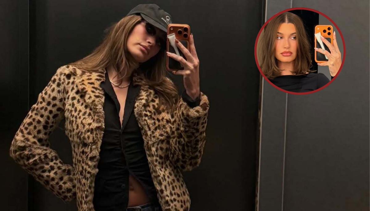 Hailey Bieber debuts textured bob ahead of 2026