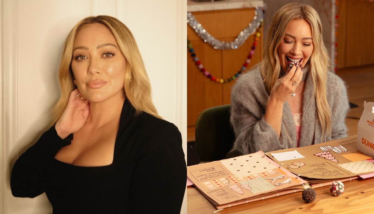 Hilary Duff rewrites the ‘Naughty and Nice’ rules in playful new ad