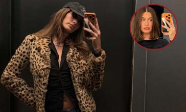 Hailey Bieber debuts textured bob ahead of 2026