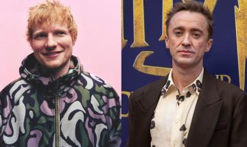 Ed Sheeran, Tom Felton turn random Karaoke bar into viral moment