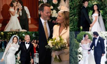 Throwback to Selena Gomez, Lauren Sanchez, and Demi Lovato’s unforgettable wedding moments of 2025