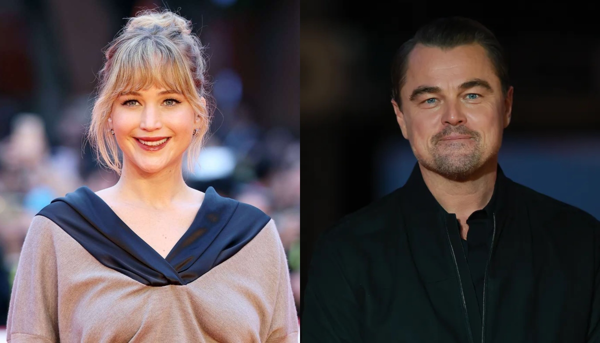 Jennifer Lawrence indirectly calls Leonardo DiCaprio his current girlfreind Vittorias daddy