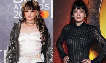 Lola Young returns to spotlight at Lily Allen’s Christmas party