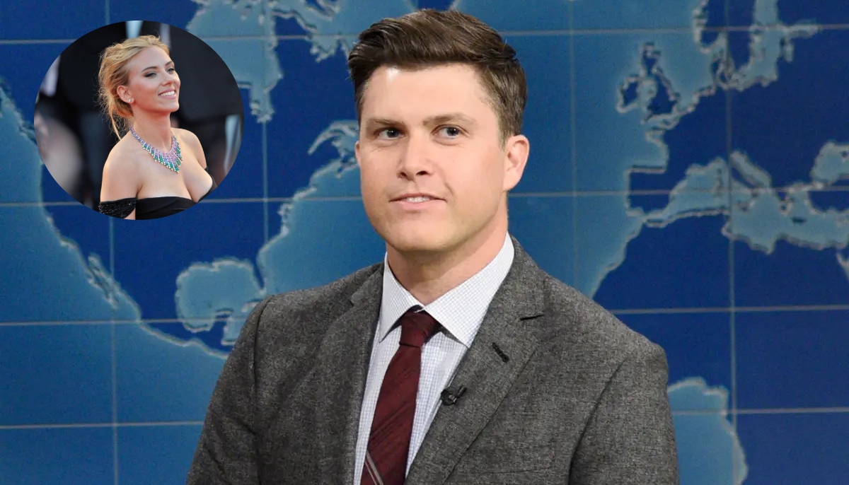 Michael Che makes a pathetic comment on Scarlett Johansson at SNL weekend update