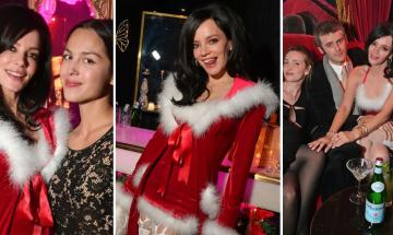 Lily Allen sparks romance buzz with sultry moves at her star-studded Christmas party