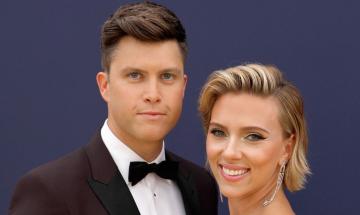 Colin Jost takes shocking dig at wife Scarlett Johansson during latest 'SNL' episode