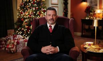 Jimmy Kimmel takes over British television to deliver this year’s ‘Alternative Christmas Message’