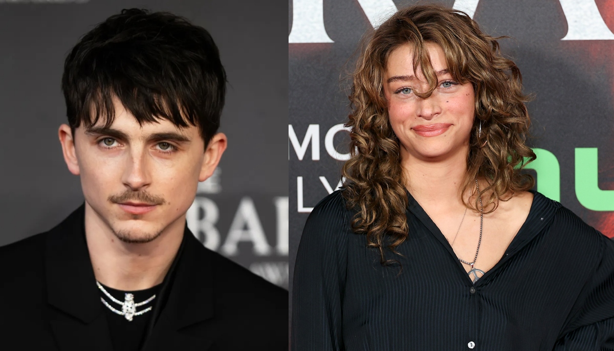 Timothée Chalamet and Odessa Azion open Marty Supreme with wild makeout