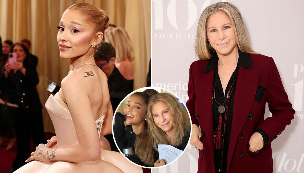 Ariana Grande shares overwhelming reaction to Barbra Streisand’s ‘kindest surprise’