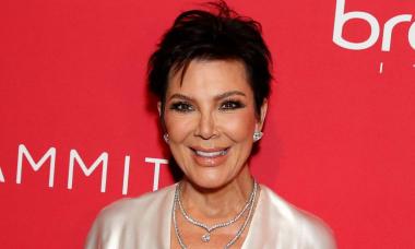 Kris Jenner turns heads in all-black holiday look