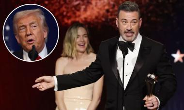 Jimmy Kimmel roasts Trump during winning speech  at 2026 Critics Choice Awards