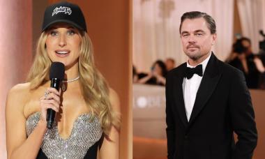 Nikki Glaser roasts Leonardo DiCaprio’s dating life at the 2026 Golden Globes