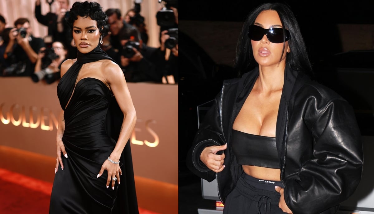 Teyana Taylor reveals she asks Kim for SKIMS bras in the Lit Alls Fair group chat