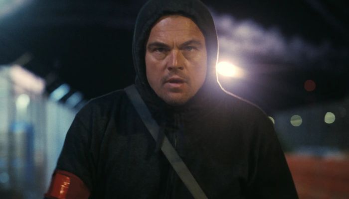 Leonardo DiCaprio stays silent on mystery Golden Globes chat that went viral