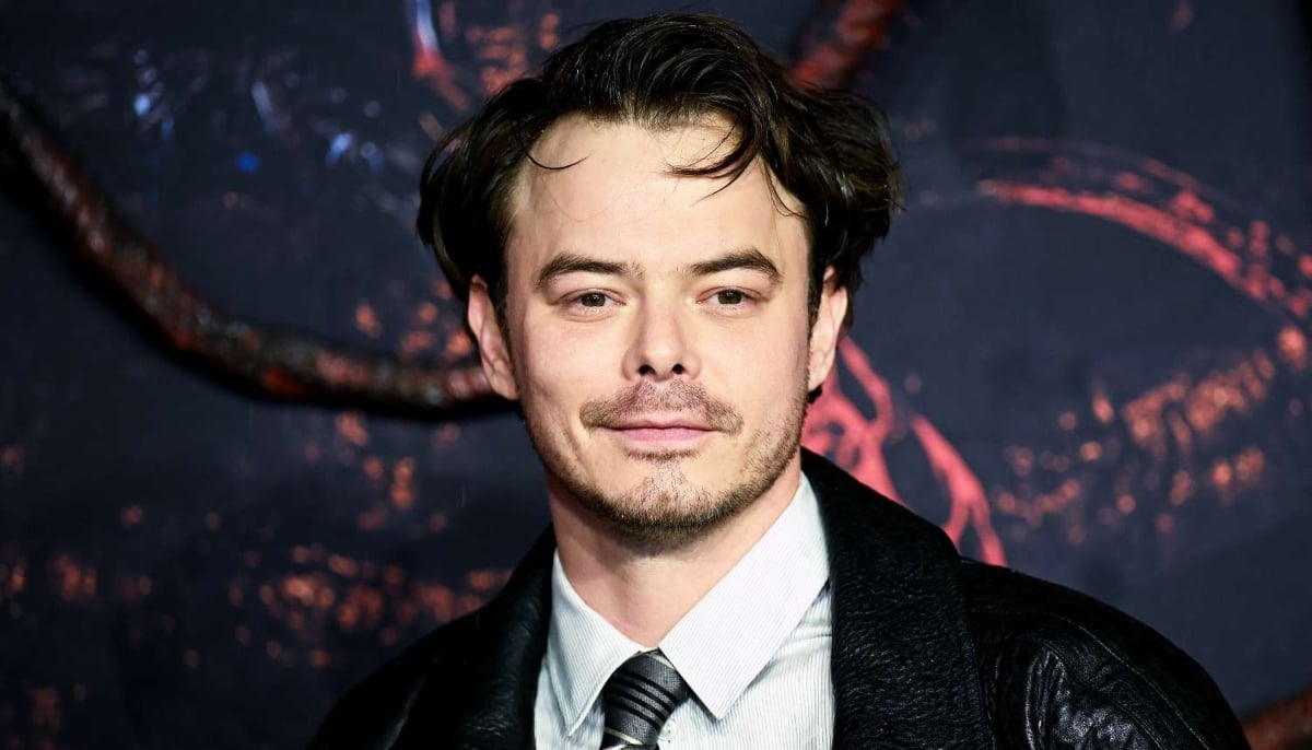 Charlie Heaton shares that his son is just getting into Stranger Things