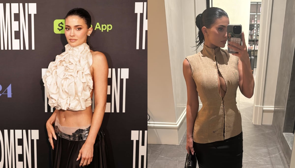Kylie Jenner flaunts abs in ruffled crop top at ‘The Moment’ premiere
