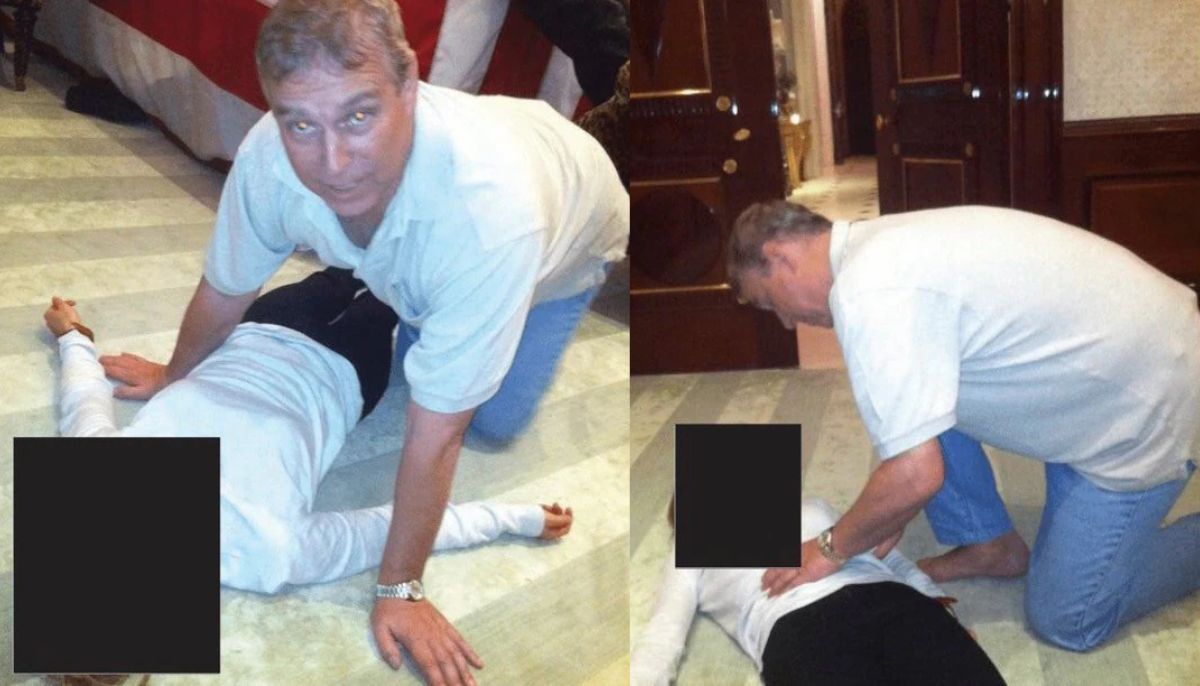Newly released Epstein files appear to show Andrew in compromising photos