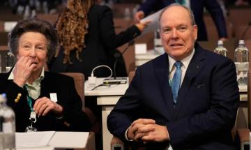 Royal focus turns to Milan as Prince Albert meets Princess Anne