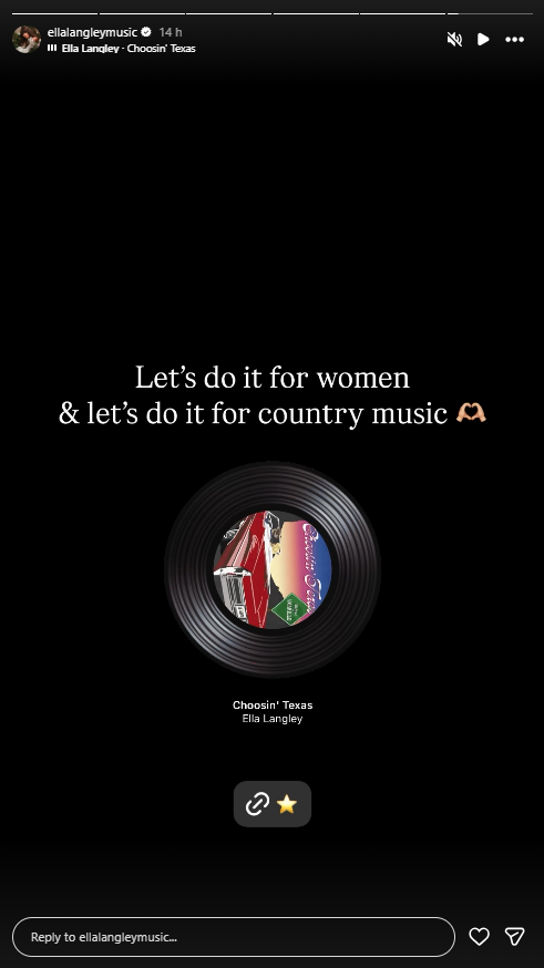 Ella Langley on the verge of making country music history