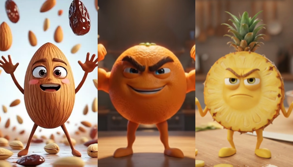 AI fruits and veggies are yelling at TikTok users — and people can’t stop watching