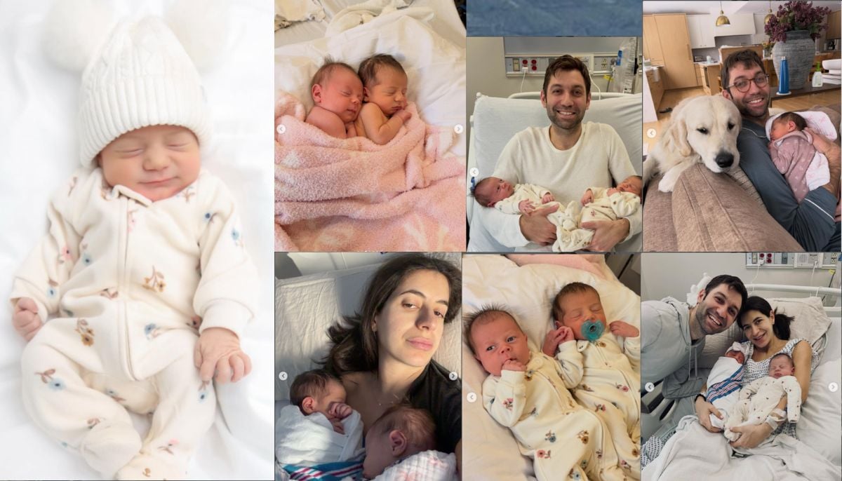 Jordana Abraham welcomes two baby girls in just three weeks