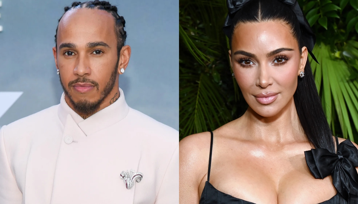 Lewis Hamilton declines to address Kim Kardashian romance rumors