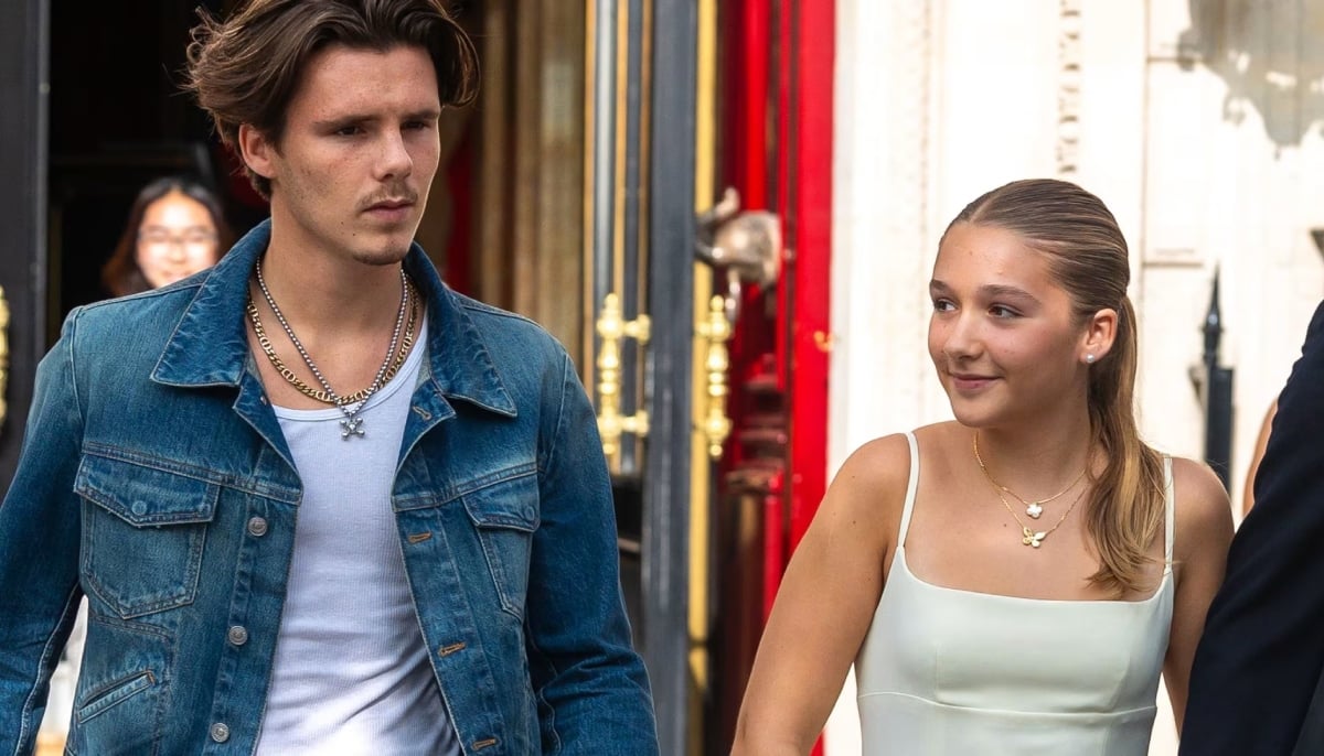 Harper Beckham celebrates sibling bond in touching Valentine’s Day post