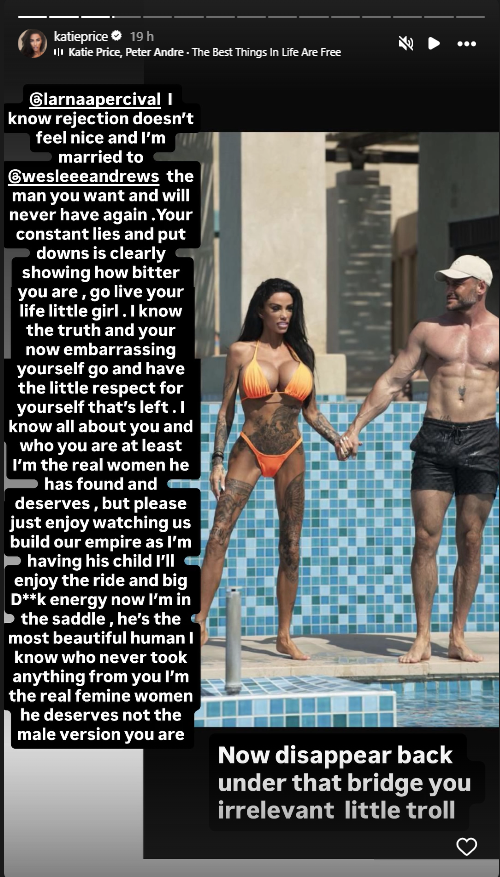 Why Katie Prices word-perfect pregnancy post has raised major alarm bells