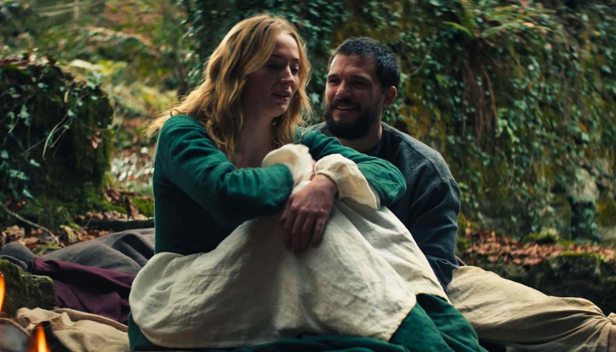 Sophie Turner admits she and Harington were both retching during movie kiss