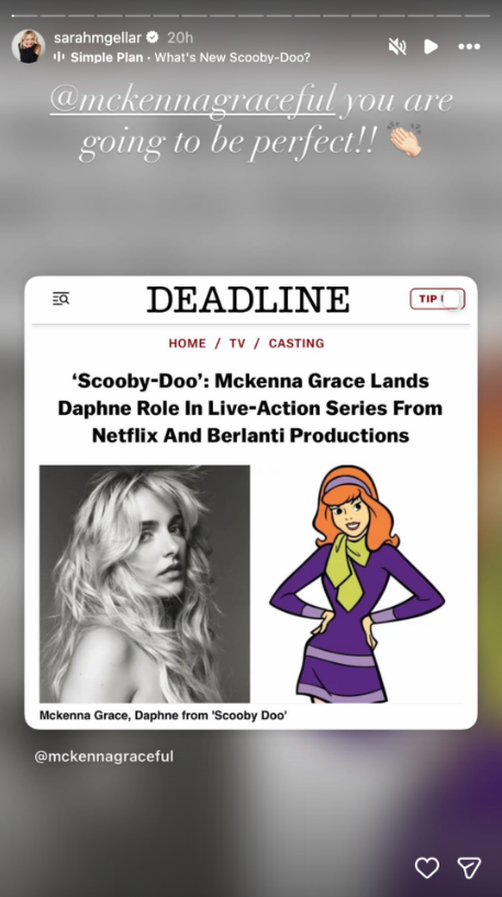 Mckenna Grace cast as Daphne in gritty new Scooby-Doo origin series