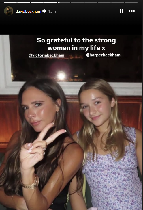 David Beckham shares emotional International Women’s Day tribute