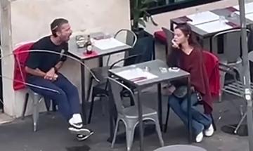Shia LaBeouf filmed in 'erratic' shouting match at Rome cafe
