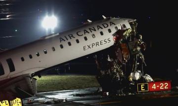New video captures deadly crash between Air Canada flight and firetruck at LaGuardia